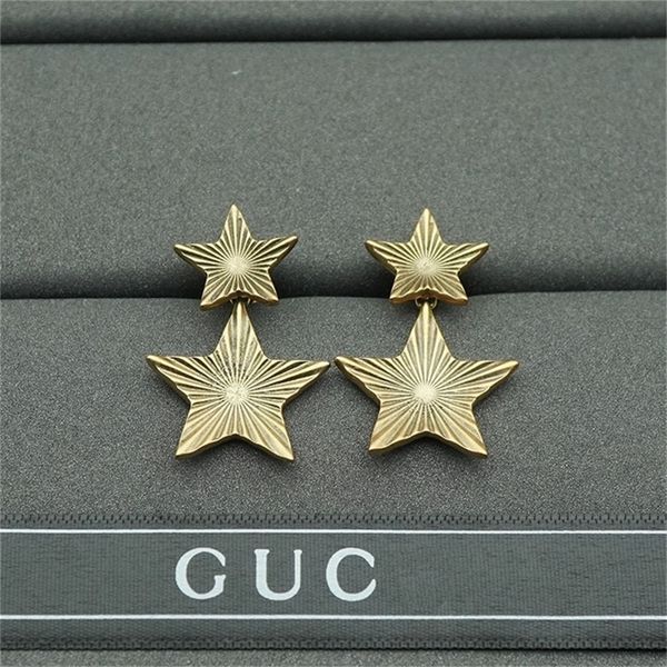 85% off factory clearance family gujia new asymmetric size star earrings silver needle fashion high sense earrings, Golden
85% off factory clearance family gujia new asymmetric size star earrings silver needle fashion high sense earrings, Golden