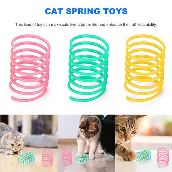 pet colorful wide springs toy 10 pack stretchable plastic kitten coil spiral springs interactive toys for swatting random color
pet colorful wide springs toy 10 pack stretchable plastic kitten coil spiral springs interactive toys for swatting random color