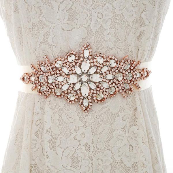 wedding sashes rose gold rhinestones crystal belt and sash handmade diamond bridal accessorie j101rg, White
wedding sashes rose gold rhinestones crystal belt and sash handmade diamond bridal accessorie j101rg, White