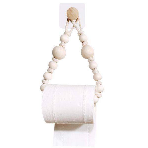toilet paper holders wall mounted easy install wood beads home decor hanging rope lightweight sticker practical roll holder storage
toilet paper holders wall mounted easy install wood beads home decor hanging rope lightweight sticker practical roll holder storage