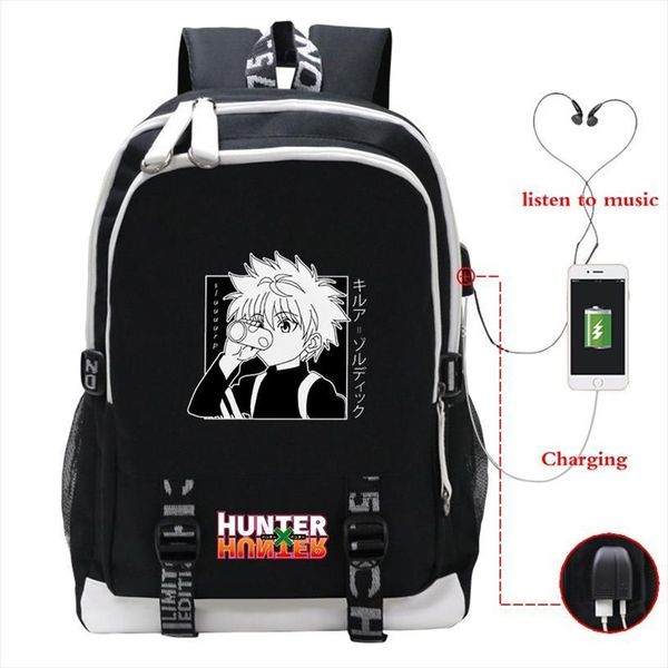 hunter x school bags japan anime backpacks boys girls usb charging travel large lapcollege students schoolbag bagpack
hunter x school bags japan anime backpacks boys girls usb charging travel large lapcollege students schoolbag bagpack