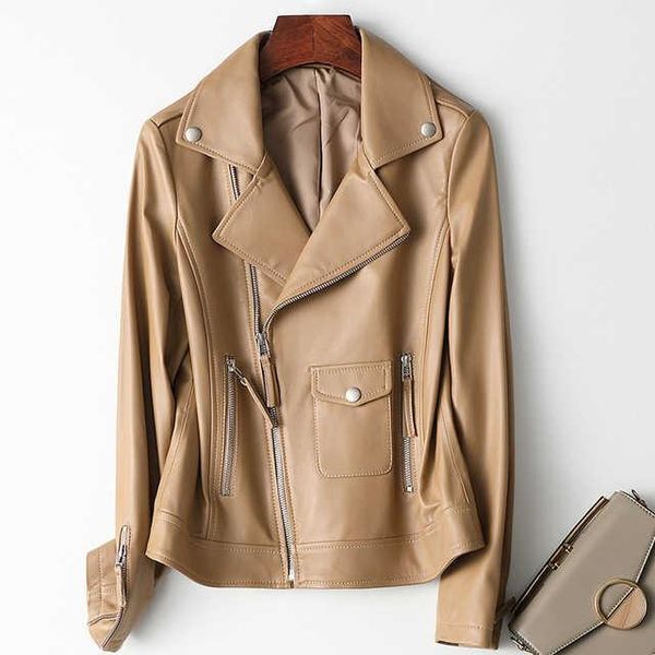 women's leather & faux ladies genuine jacket sheepskin coat 100% real sheep women motorcycle black white brown female outerwear
women's leather & faux ladies genuine jacket sheepskin coat 100% real sheep women motorcycle black white brown female outerwear