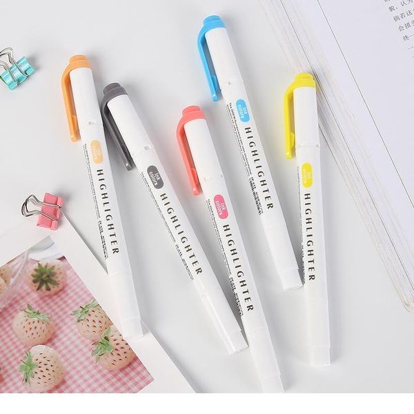 5pcs/set japanese stationery mild liner double headed highlighter pen marker pen children's drawing pen stationery qylzvu
5pcs/set japanese stationery mild liner double headed highlighter pen marker pen children's drawing pen stationery qylzvu