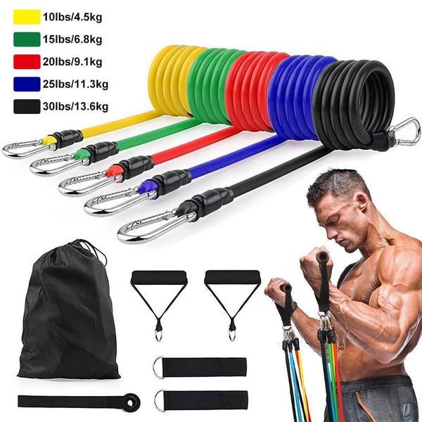 resistance bands 11pcs/set latex band tube set yoga pull rope fitness exercise gym equipment for home workout
resistance bands 11pcs/set latex band tube set yoga pull rope fitness exercise gym equipment for home workout