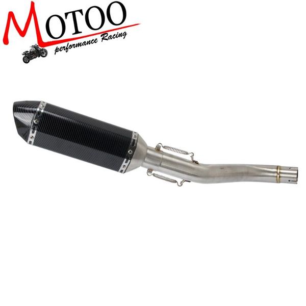 motoo - motorcycle exhaust middle pipe round muffler pipe link middle escape for benelli 600 bj600 bn600 slip-on
motoo - motorcycle exhaust middle pipe round muffler pipe link middle escape for benelli 600 bj600 bn600 slip-on