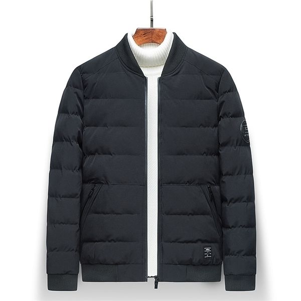 winter jacket men fake down men jackets parka winter warm outwear brand slim s coats casual windbreak 211216, Black
winter jacket men fake down men jackets parka winter warm outwear brand slim s coats casual windbreak 211216, Black