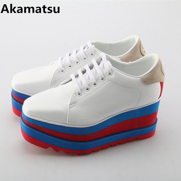 boots wedge shoes for women causal lace up stylish high platform sneakers genuine leather flats creepers tenis feminino, Black
boots wedge shoes for women causal lace up stylish high platform sneakers genuine leather flats creepers tenis feminino, Black
