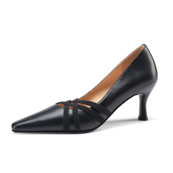 dress shoes elegant thin high heels woman spring summer for women genuine leather shallow office lady party, Black
dress shoes elegant thin high heels woman spring summer for women genuine leather shallow office lady party, Black