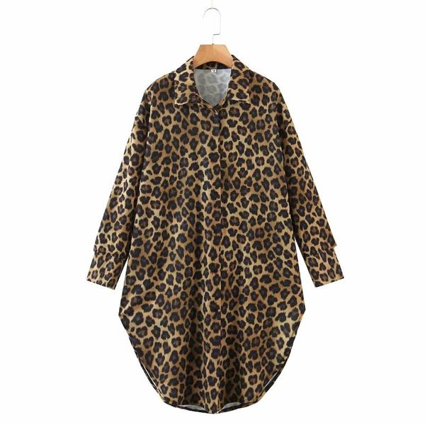 women's blouses & shirts women blouse oversized animal print leopard chiffon loose maxi long sleeve vintage shirt chemise femme 2021, White
women's blouses & shirts women blouse oversized animal print leopard chiffon loose maxi long sleeve vintage shirt chemise femme 2021, White