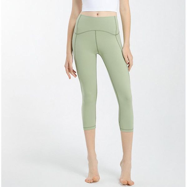 yoga outfit naked waist closing and hip lifting fitness exercise no awkward line women's library block capri pants
yoga outfit naked waist closing and hip lifting fitness exercise no awkward line women's library block capri pants