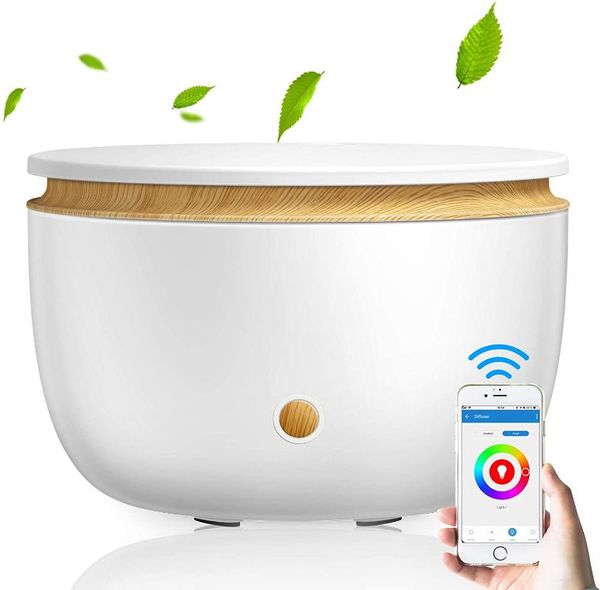 gx.diffuser smart humidifier 500ml wifi aroma diffuser timer bpa-essential oil diffuser compatible with alexa google home
gx.diffuser smart humidifier 500ml wifi aroma diffuser timer bpa-essential oil diffuser compatible with alexa google home
