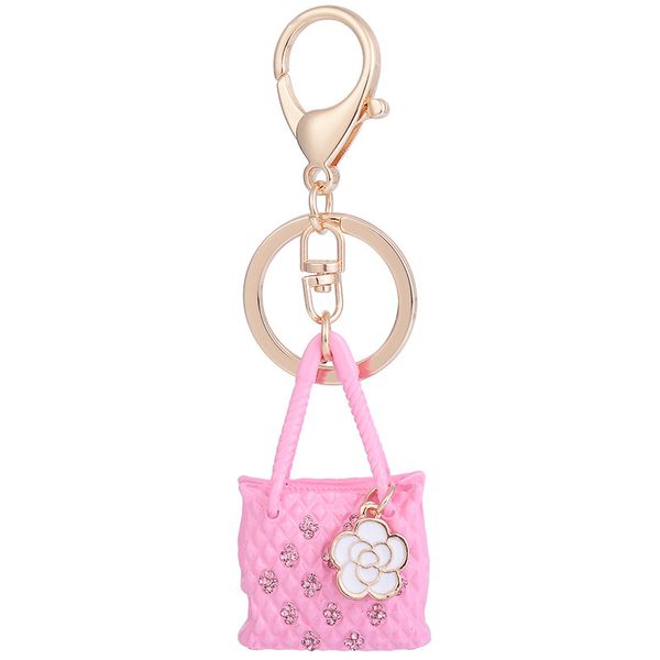 bag shape flower keychain women zipper charms crystal rhinestone key chain ring fashion holder car keyrings trinket, Silver
bag shape flower keychain women zipper charms crystal rhinestone key chain ring fashion holder car keyrings trinket, Silver