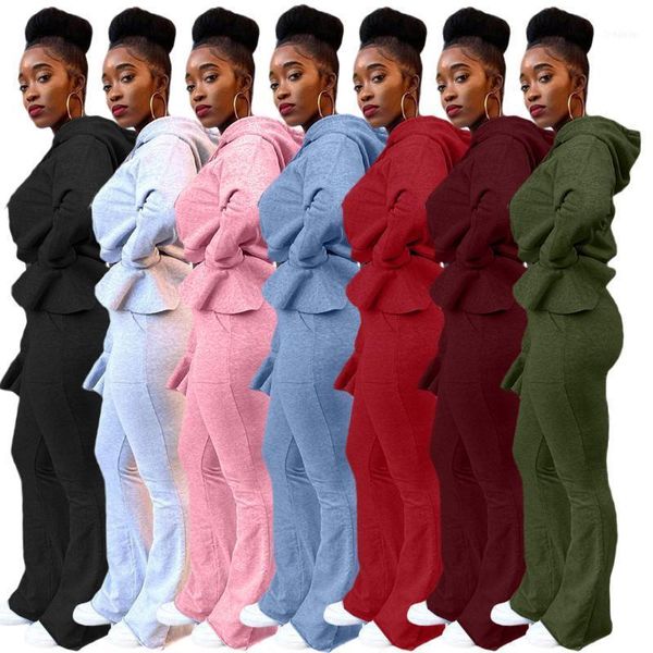 winter women's fashion solid color flared sleeve pants and hoodie two pieces yx92481, Gray
winter women's fashion solid color flared sleeve pants and hoodie two pieces yx92481, Gray