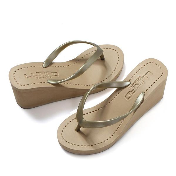 sandals simple high-heeled flip-flops ladies summer slip slope with thick bottom beach and slippers sponge cake flip flop, Black
sandals simple high-heeled flip-flops ladies summer slip slope with thick bottom beach and slippers sponge cake flip flop, Black