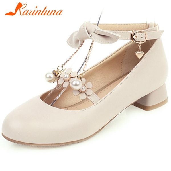 dress shoes karin sweet girl low heel pumps pearl ankle strap butterfly knot round toe office casual women spring woman, Black
dress shoes karin sweet girl low heel pumps pearl ankle strap butterfly knot round toe office casual women spring woman, Black