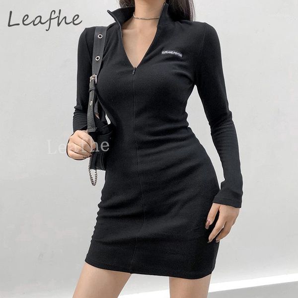 women o neck zipper party dress autumn winter elegant cotton long sleeve bodycon casual rib slim solid vestidos dresses, Black;gray
women o neck zipper party dress autumn winter elegant cotton long sleeve bodycon casual rib slim solid vestidos dresses, Black;gray
