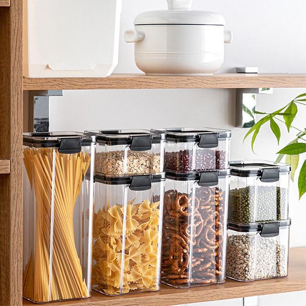 storage bottles & jars container plastic bottle with lid kitchen refrigerator noodle box tank transparent sealed
storage bottles & jars container plastic bottle with lid kitchen refrigerator noodle box tank transparent sealed