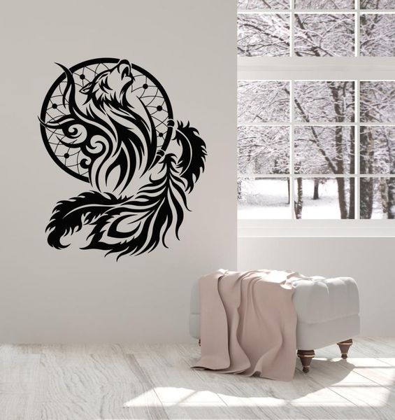 wall stickers sticker dream catcher decoration howling wolf decal home fashion beautiful mural bm11
wall stickers sticker dream catcher decoration howling wolf decal home fashion beautiful mural bm11