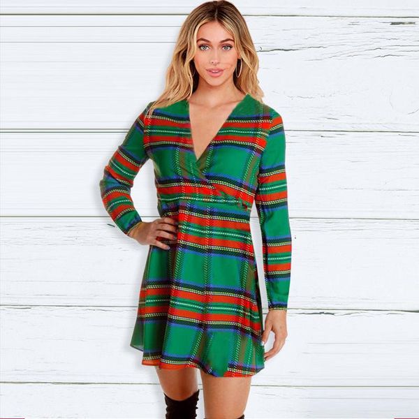 casual dresses christmas clothes 2021 dress women costumes fashion v collar autumn and winter printing robe femme hiver, Black;gray
casual dresses christmas clothes 2021 dress women costumes fashion v collar autumn and winter printing robe femme hiver, Black;gray