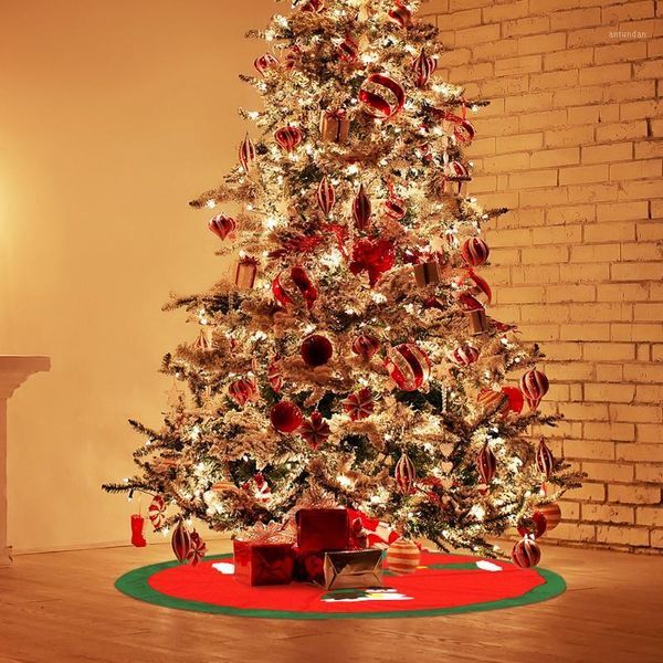 christmas decorations 90cm tree skirt wavy green border round carpet xmas doormat floor pad happy year supplies fashion
christmas decorations 90cm tree skirt wavy green border round carpet xmas doormat floor pad happy year supplies fashion