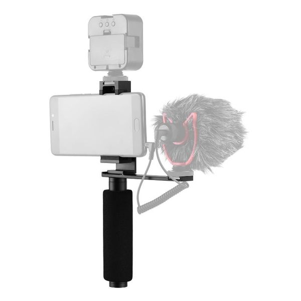 cell phone mounts & holders smartphone vlogging hand grip mobile video recording holder handle stabilizer cellphone clamp 40mm-85mm width
cell phone mounts & holders smartphone vlogging hand grip mobile video recording holder handle stabilizer cellphone clamp 40mm-85mm width