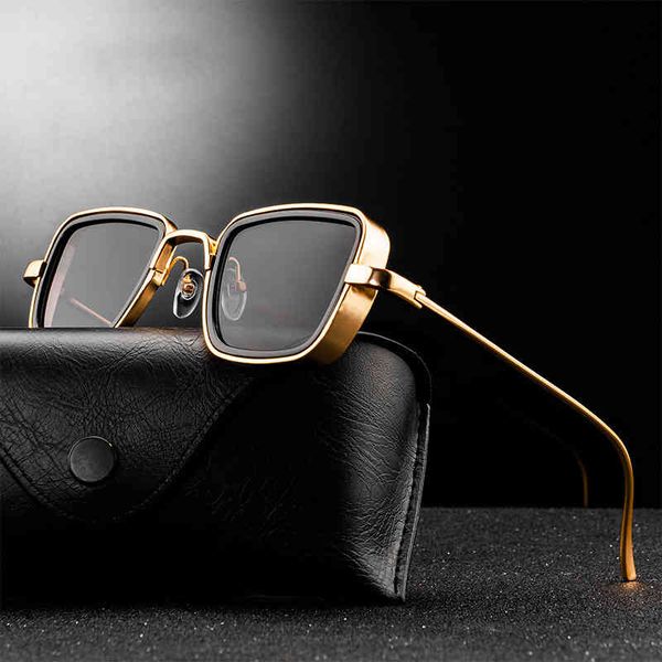 vintage steampunk sunglasses men women retro metal square mens sun glasses male trendy brand shades for uv400, White;black
vintage steampunk sunglasses men women retro metal square mens sun glasses male trendy brand shades for uv400, White;black