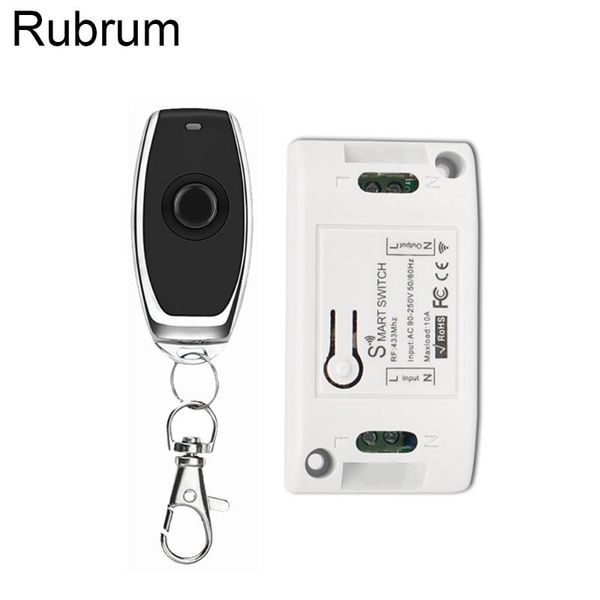 smart home control rubrum wireless light switch 433mhz ac 110v 220v rf relay remote receiver push button bedroom ceiling lamp
smart home control rubrum wireless light switch 433mhz ac 110v 220v rf relay remote receiver push button bedroom ceiling lamp