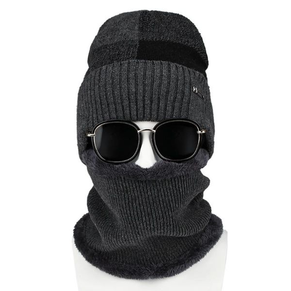 hats, scarves & gloves sets hick fleece warm knitted caps ring scarf winter hat set men tcasual male outdoor snow ski cycling hats accessori, Blue;gray
hats, scarves & gloves sets hick fleece warm knitted caps ring scarf winter hat set men tcasual male outdoor snow ski cycling hats accessori, Blue;gray