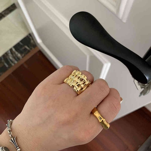 band ring rings ins cool wind simple metal hollow woven wide design net red female, Silver
band ring rings ins cool wind simple metal hollow woven wide design net red female, Silver