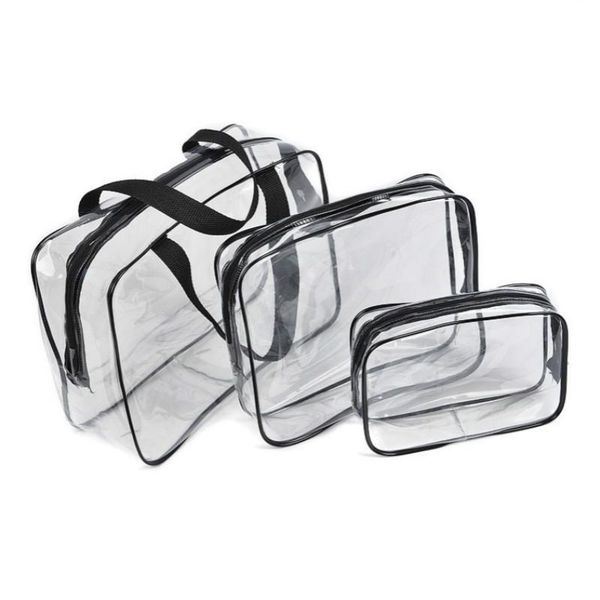 duffel bags 2021 fashion large 3pcs/lot women travel sets clear transparent toiletry zip pouch plastic pvc hand shoulder makeup
duffel bags 2021 fashion large 3pcs/lot women travel sets clear transparent toiletry zip pouch plastic pvc hand shoulder makeup