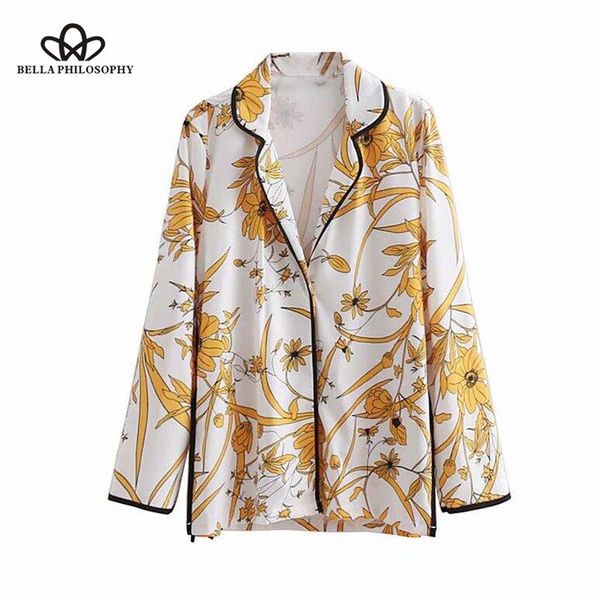 women's blouses & shirts philosophy fashion women elegant floral print turn down collar ladies shirt long sleeve black edge blusas top, White
women's blouses & shirts philosophy fashion women elegant floral print turn down collar ladies shirt long sleeve black edge blusas top, White