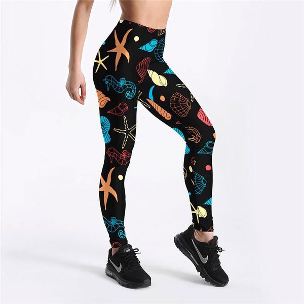 women's leggings 2021 fashion women slim legging cartoon starfish beauty print trousers soft leggins stretchy high waist comfortable, Black
women's leggings 2021 fashion women slim legging cartoon starfish beauty print trousers soft leggins stretchy high waist comfortable, Black