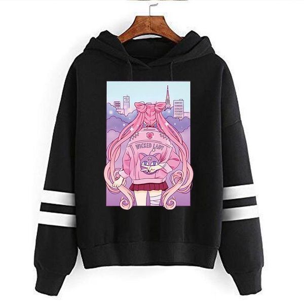 sailor moon harajuku kawaii hoodie women ullzang funny cartoon cute cat japanese sweatshirt 90s graphic hoody female, Black
sailor moon harajuku kawaii hoodie women ullzang funny cartoon cute cat japanese sweatshirt 90s graphic hoody female, Black