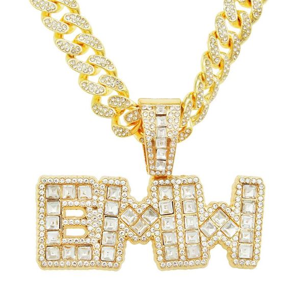 pendant necklaces iced out letter pave square zircon necklace hip hop cuban chain chokers fashion charm jewelry gift, Silver
pendant necklaces iced out letter pave square zircon necklace hip hop cuban chain chokers fashion charm jewelry gift, Silver