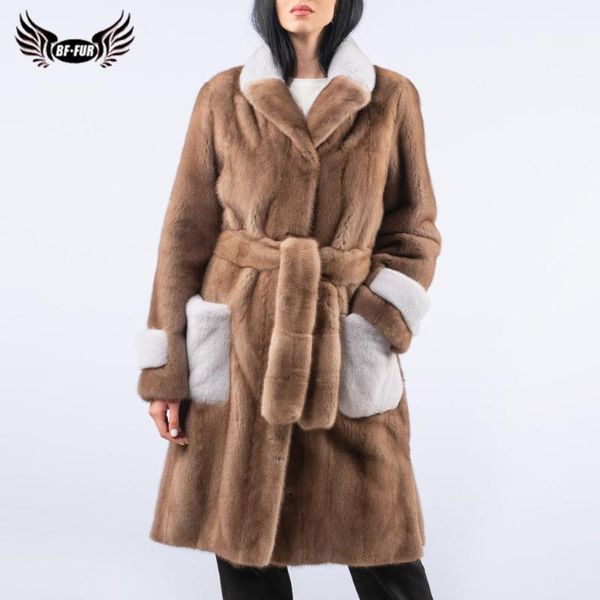 women's fur & faux bffur long coffee real mink coats natural winter fashion woman full pelt coat turn-down collar outfit, Black
women's fur & faux bffur long coffee real mink coats natural winter fashion woman full pelt coat turn-down collar outfit, Black