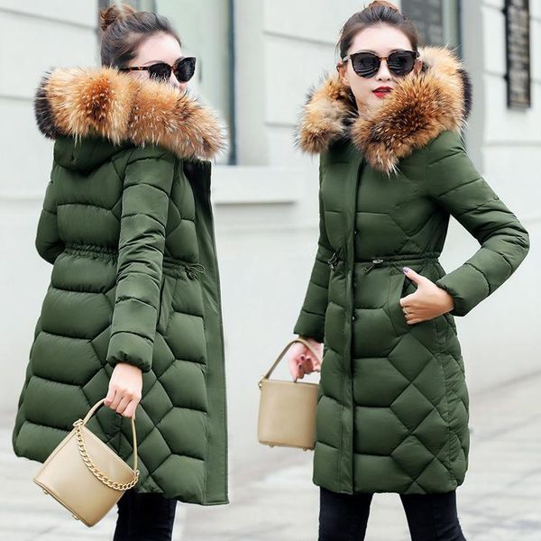 women's trench coats big real fur collar winter coat women 2021 fashion jacket parka slim down female warm outerwear, Tan;black
women's trench coats big real fur collar winter coat women 2021 fashion jacket parka slim down female warm outerwear, Tan;black