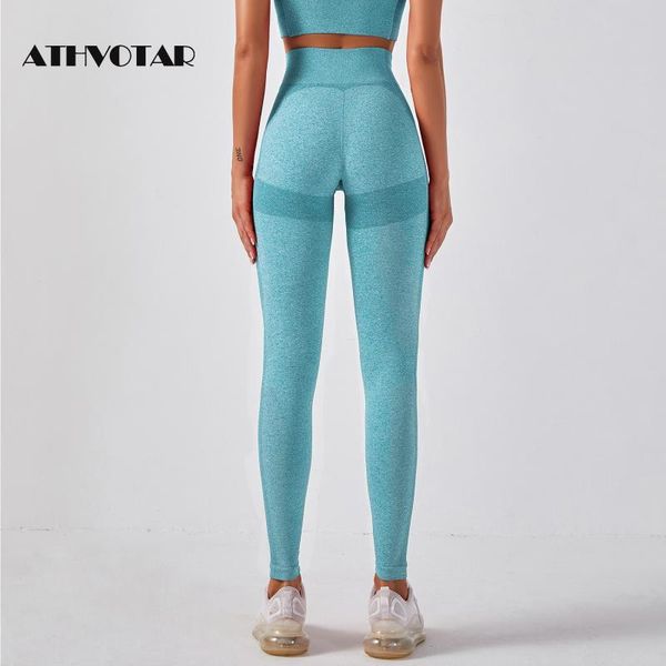 women's leggings athvotar women seamless high waist fitness push up workout breathable quick-drying mujer elastic pants, Black
women's leggings athvotar women seamless high waist fitness push up workout breathable quick-drying mujer elastic pants, Black