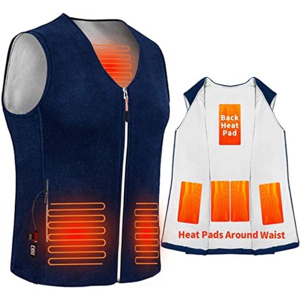 men's vests 5 heating areas men autumn winter warm electric thermal cloth waistcoat fish hiking outdoor usb infrared vest jacket, Black;white
men's vests 5 heating areas men autumn winter warm electric thermal cloth waistcoat fish hiking outdoor usb infrared vest jacket, Black;white