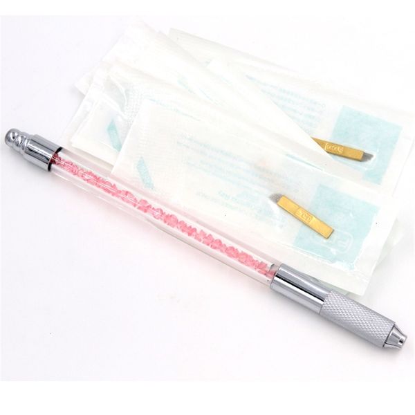 1pcs korea 110mm length manual microblading pen eyebrow embroidery tattoo machines with 10pcs blades for permanent makeup pen
1pcs korea 110mm length manual microblading pen eyebrow embroidery tattoo machines with 10pcs blades for permanent makeup pen