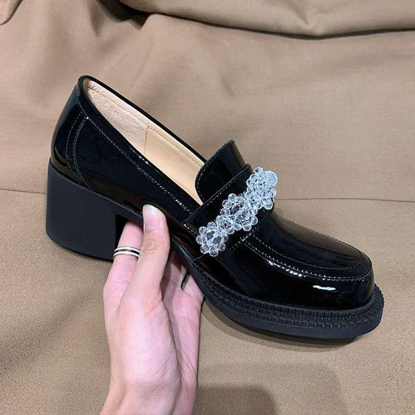 dress shoes 2021 arrival spring mary janes for women's pumps patent leather round toe high heels gorgeous elegant lady dating, Black
dress shoes 2021 arrival spring mary janes for women's pumps patent leather round toe high heels gorgeous elegant lady dating, Black