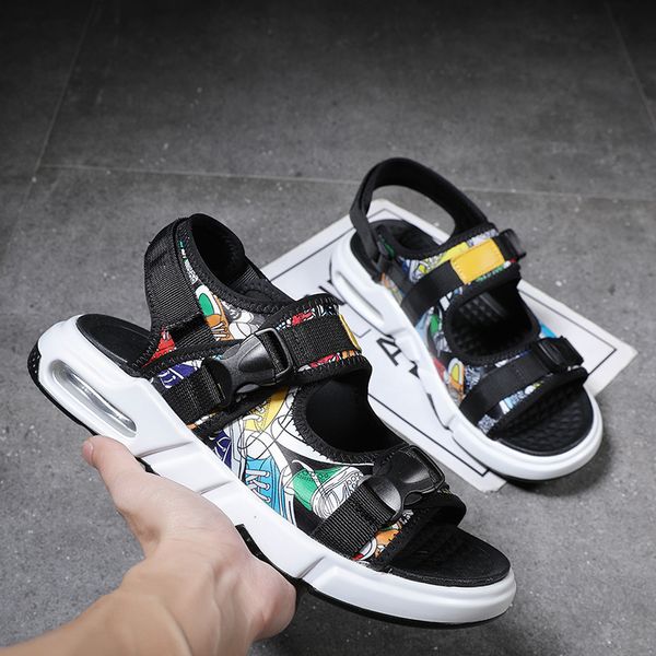 sandals summer sandals men's trend beach leisure sports wear dual purpose nhwn, Black
sandals summer sandals men's trend beach leisure sports wear dual purpose nhwn, Black