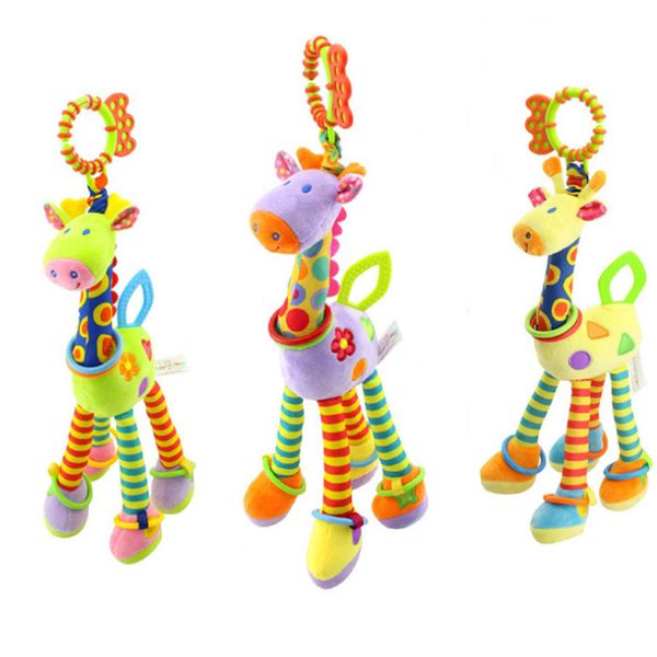 new arrival soft giraffe animal handbells rattles plush infant baby development handle toys selling with teether baby toy
new arrival soft giraffe animal handbells rattles plush infant baby development handle toys selling with teether baby toy