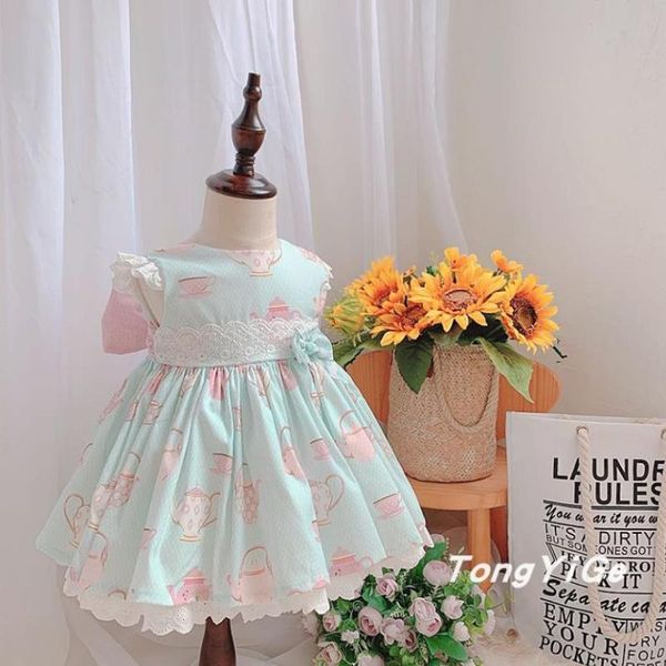 girl's dresses 2pcs baby girl clothes spanish lolita princess dress lace print bow sweet cute ball gown birthday party for girls y3199, Red;yellow
girl's dresses 2pcs baby girl clothes spanish lolita princess dress lace print bow sweet cute ball gown birthday party for girls y3199, Red;yellow