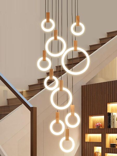 pendant lamps staircase led chandelier modern minimalist villa nordic living room light creative personality restaurant rotating duplex floo
pendant lamps staircase led chandelier modern minimalist villa nordic living room light creative personality restaurant rotating duplex floo