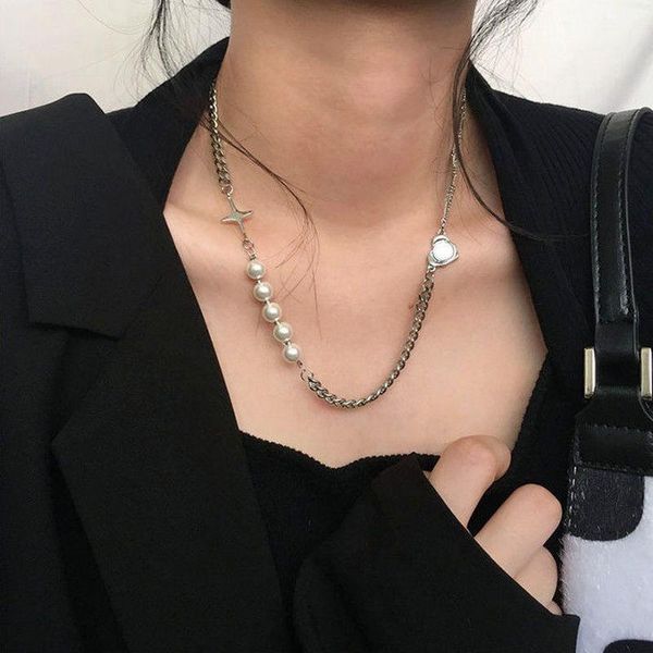 chains selling fashion irregular chain pearl necklace heart choker necklaces for women trendy luxury charm jewelry wholesale bulk, Silver
chains selling fashion irregular chain pearl necklace heart choker necklaces for women trendy luxury charm jewelry wholesale bulk, Silver