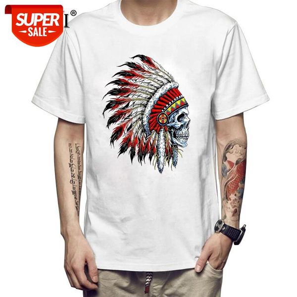 xin yi men's t-shirt 00% cotton indian head printing casual loose o-neck tshirt short sleeve t-shirt male tee shirts #yn9q, White;black
xin yi men's t-shirt 00% cotton indian head printing casual loose o-neck tshirt short sleeve t-shirt male tee shirts #yn9q, White;black