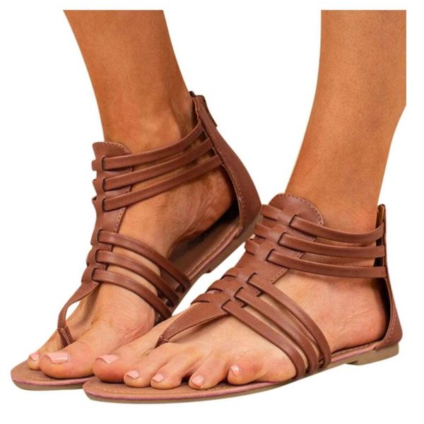 solid color pu leather roman sandals for female woven flip flops flat sandals casual comfortable beach roman, Black
solid color pu leather roman sandals for female woven flip flops flat sandals casual comfortable beach roman, Black