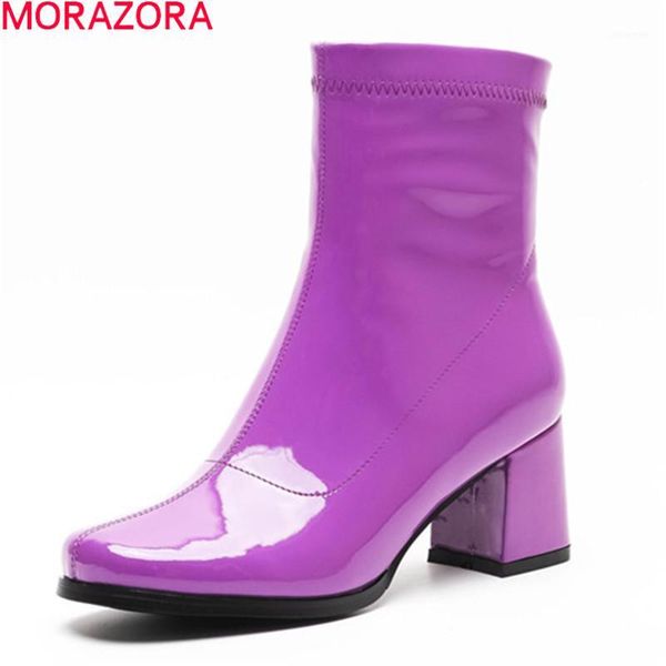 boots morazora arrival women thick heels square toe solid color ladies shoes autumn winter 3 colors ankle, Black
boots morazora arrival women thick heels square toe solid color ladies shoes autumn winter 3 colors ankle, Black
