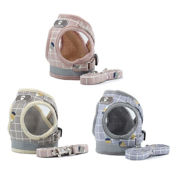 dog collars & leashes pet leash adjustable vest reflective soft breathable plaid collar puppy for small medium large dogs
dog collars & leashes pet leash adjustable vest reflective soft breathable plaid collar puppy for small medium large dogs