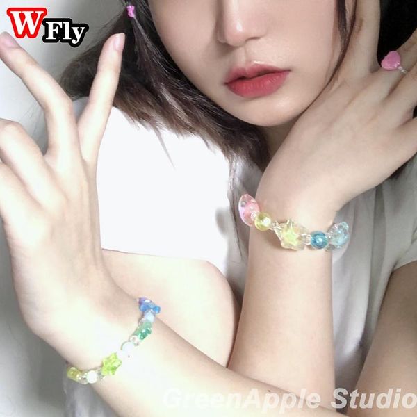 charm bracelets lolita princess hand made stars flower decorate bracelet cute sweet women girls transparent bangles children gift jewelry, Golden;silver
charm bracelets lolita princess hand made stars flower decorate bracelet cute sweet women girls transparent bangles children gift jewelry, Golden;silver